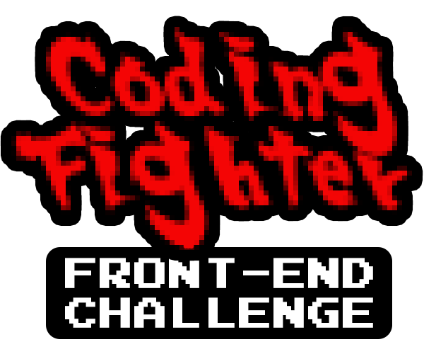 Coding fighter_front-end logo