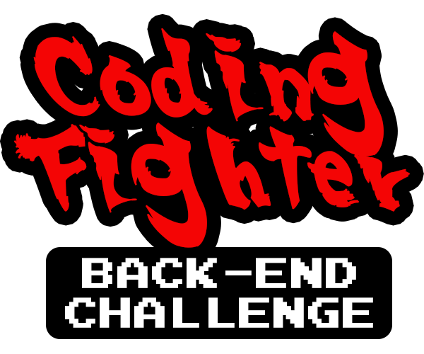 Coding fighter_back-end logo